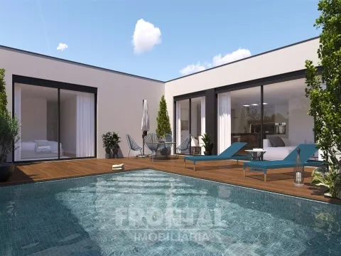 Terrain avec projet (maison moderne + piscine) | Vilar de Mouros, Caminha, Viana Do Castelo