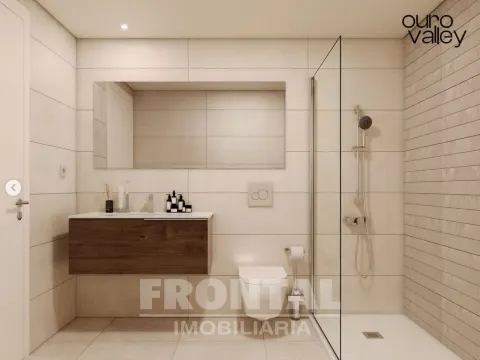 Apartamento T1 com Varanda, Garagem e Arrumo | Vale do Ouro, Rio Tinto