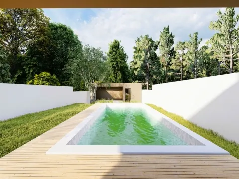 Três Lotes Individuais, Moradias R/Chão .