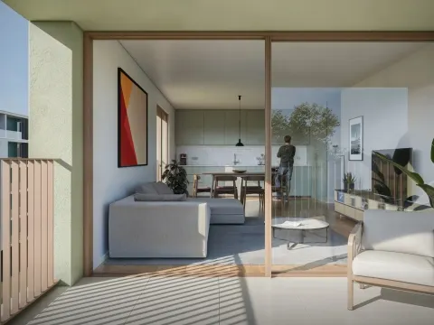 Apartamento T1 na Maia