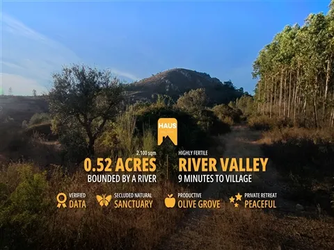 Refúgio do Vale: Terreno Plano Off-Grid | Castelo Branco