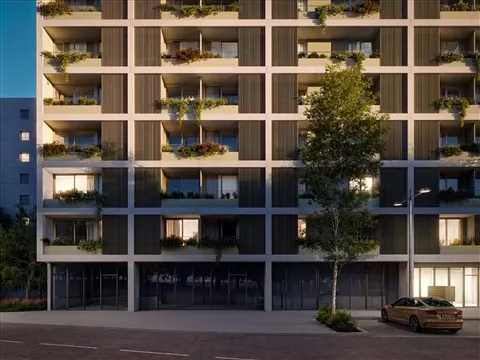 Apartamento T1 com Varanda no The Urban Yard | Jardins da Arrábida