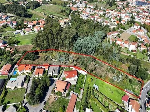 Land for Development for a Residential Project with APPROVED PIP in Areias, Santo Tirso