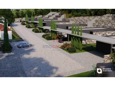 Terreno com Projeto Aprovado para 10 Moradias em Propriedade Horizontal em Rebordões, Santo Tirso