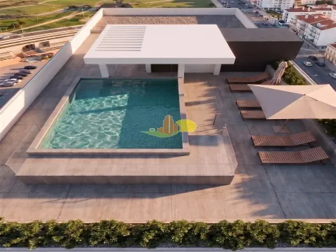 T2 Novo - Condomínio com piscina