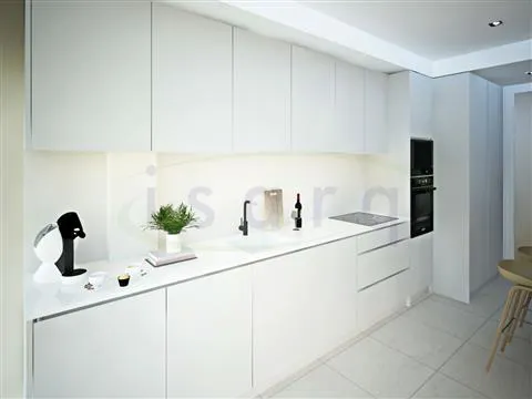 Apartamento T3 NOVO com terraço no centro da Maia