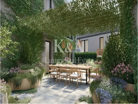 Apartamento T4+1 com jardim e piscina