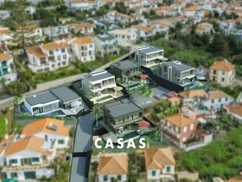 Moradia T3 com piscina e vista sobre o Funchal