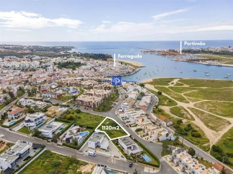 Terreno único para venda em Ferragudo - Ideal para a casa dos seus sonhos
