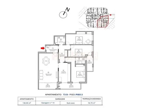 APARTAMENTO T3 COM GARAGEM ÀS ABADIAS - FIGUEIRA DA FOZ