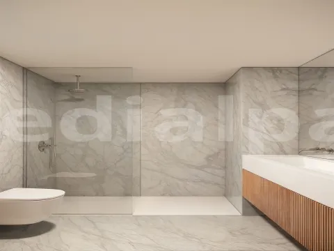 Apartamento T3 com jardim privativo com 214 m2, Boavista