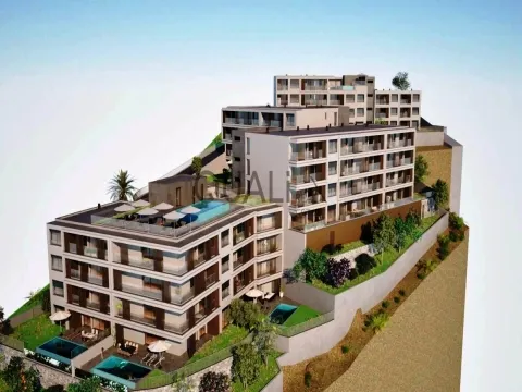 Apartamento T2 com piscina - Fração C, Estreito de Câmara de Lobos