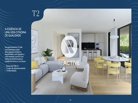 T2 com Terraço | Marina Douro