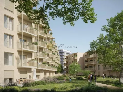 Apartamento T1 de 85 m2 com terraço em Paranhos