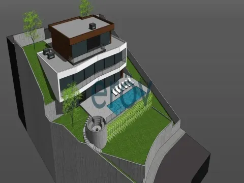 Terreno com Projeto de Moradia T4 e Vista Deslumbrante sobre o Rio Douro — Jovim, Gondomar