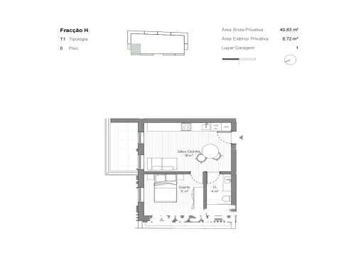 Wohnung 1 Schlafzimmer