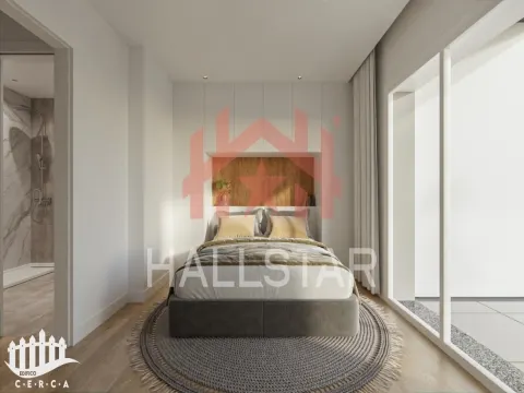 1 Bedroom + 0 Bedrooms Apartment / Balcony with BBQ / Boa Vista