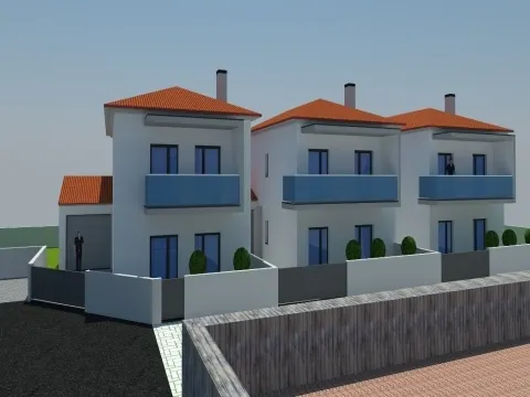 Moradias T3+1 / Geminadas / Garagem / Jardim / Logradouro / Amor / Leiria