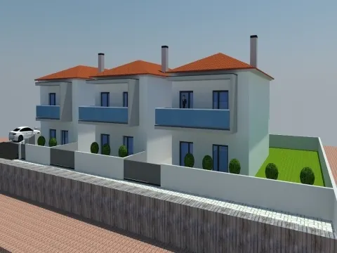 Moradias T3+1 / Geminadas / Garagem / Jardim / Logradouro / Amor / Leiria