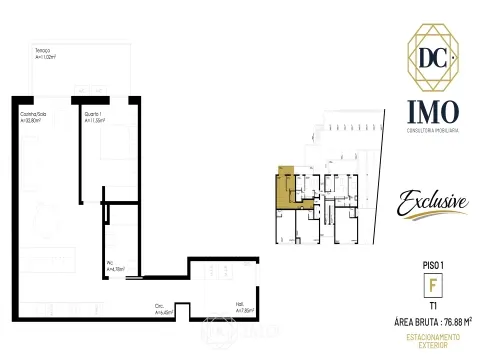 Apartamiento 1 habitación