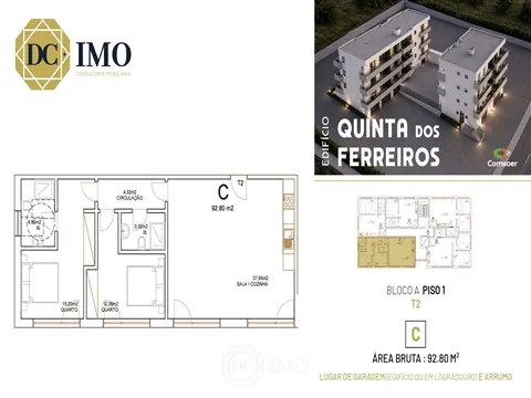 Wohnung 2 Schlafzimmer