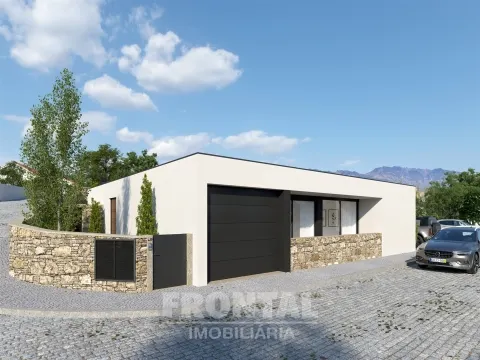 Terreno com Projeto (Moradia Moderna + Piscina) &#124; Vilar de Mouros, Caminha, Viana Do Castelo