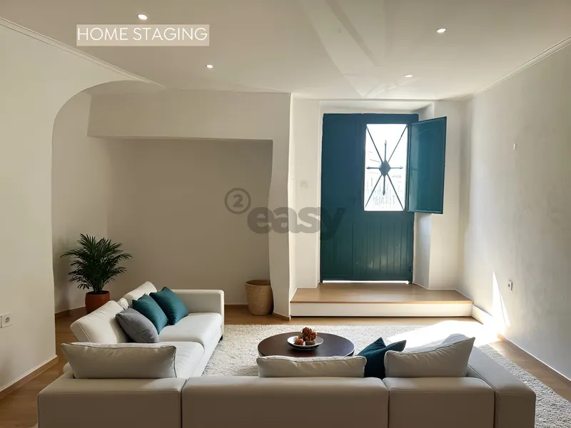 Apartamento reformado de 2+1 dormitorios, planta baja con patio y dormitorio independiente, Campo Maior, Portugal