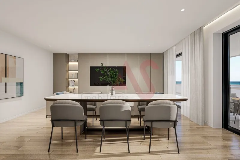 Apartamento de 1 dormitorio en la urbanización Espinho Beach Residendes en Espinho