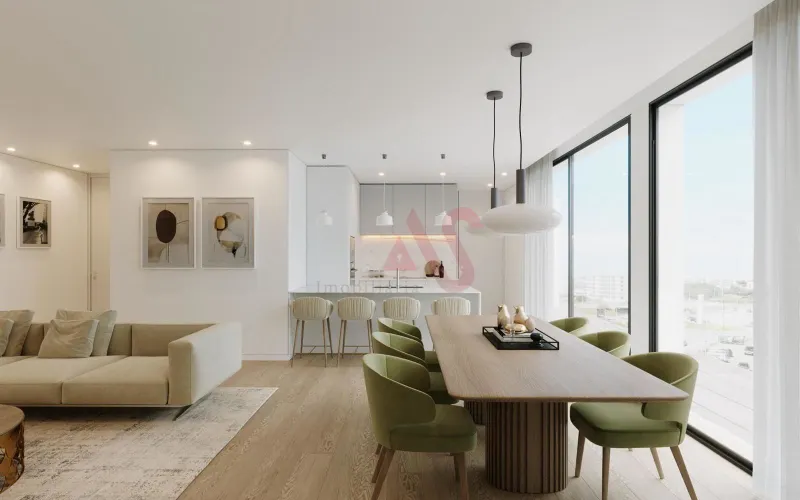 2 bedroom apartment under construction in the Vila Mauri development in Felgueiras