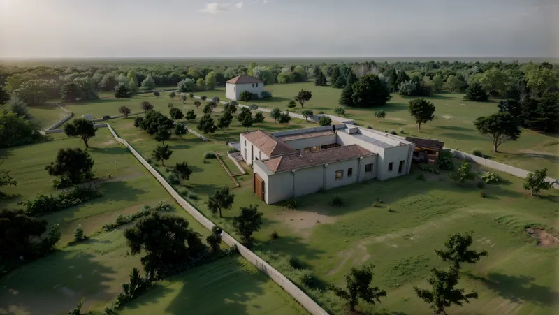 Plot of land for sale with ruin and building feasibility