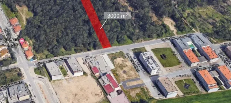 Terreno com 3.000 m² - 2ª Linha de Mar | Labruge, Vila do Conde