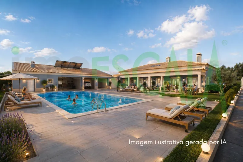 Moradia T4 de Luxo c/ Piscina no concelho de Almeirim