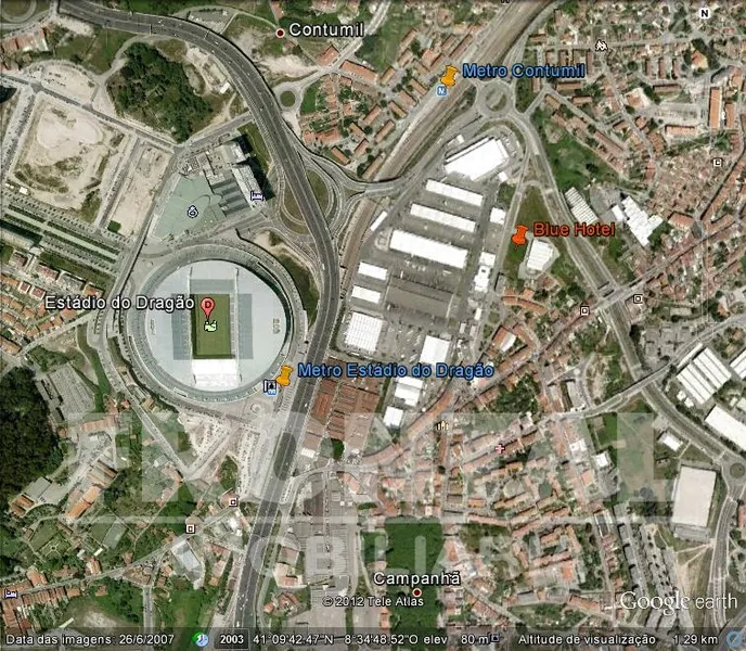 Terreno com Projeto para Hotel &#124; Dragão, Campanhã, Porto