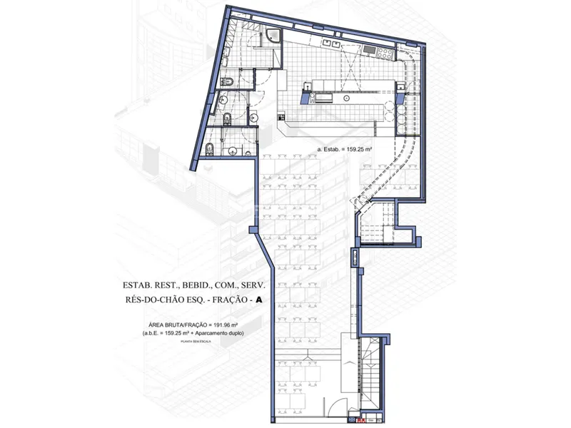Restaurante Novo no centro da Maia